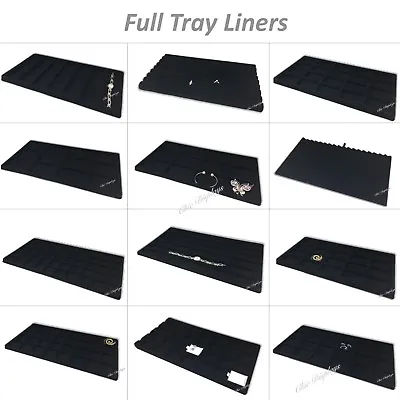 Liners Inserts For Jewelry Case Tray Liners Drawer Liners Display Inserts Lot Of • $36.55