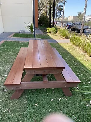 Timber Outdoor Setting Picnic Table Brand New 2.4 Metres • $950