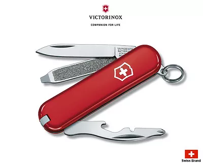 Victorinox Swiss Army Knife 58mm Rally Pocket Tools 0.6163 • $24