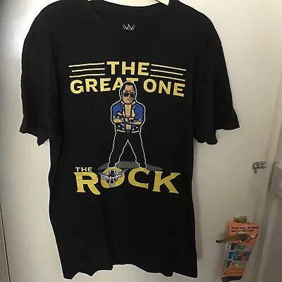 £20.99 • Buy WWE -The Rock T-shirt, Men’s XL.