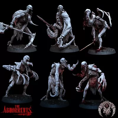 $68.09 • Buy Lot Of 6  Bloodfiends  Udead ZOMBIE Obominations Tabletop Miniatures, RPG, D&D