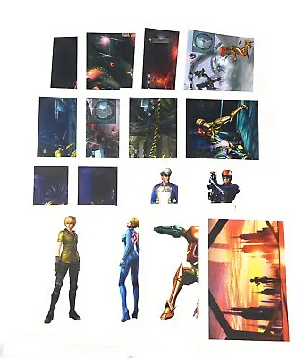 Metroid Other M Art Folio Was Pre-Order Bonus 16 Postcard Size Prints In Box • $18.95