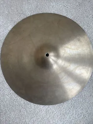 Vintage 50s UFIP Crash Splash Or Hi Hat Top Cymbal Made In Italy - 438 Grams • $179.95