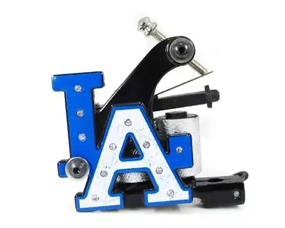 Blue LA Tattoo Machine 8 Wrap Coils Lining Shading Body Art Supply • $11.99