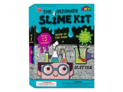 $22.99 • Buy Ultimate Slime Making Kit Neon Glow In The Dark Glitter Stretch Goo Science Toy