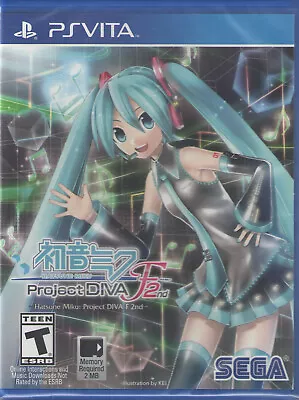 Hatsune Miku: Project Diva F 2nd For PlayStation Vita • $44.99