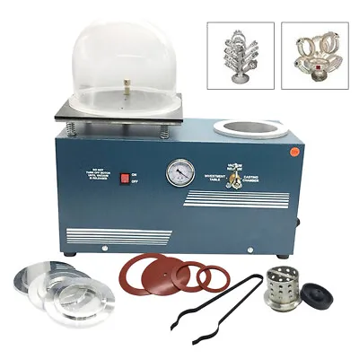 $639 • Buy 2L Jewelry Lost Wax Cast Vacuum Investment Casting Combination Machine