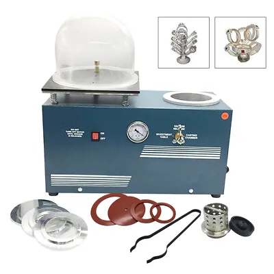 Jewelry Vacuum Lost Wax Cast Combination Investing Casting Investment Machine 2L • $629