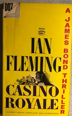 JAMES BOND 007 CASINO ROYALE By Ian Fleming (24th) Signet Paperback • $14.99