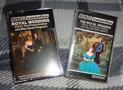 £4.99 • Buy Royal Wedding Bbc Cassette Albums ~ Charles & Diana / Andrew & Sarah