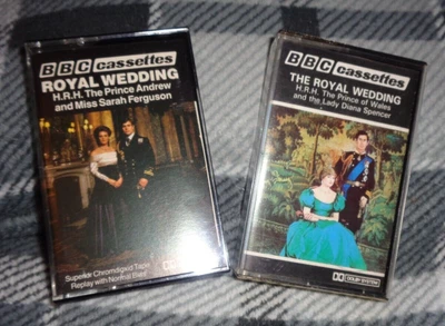 £4.99 • Buy Royal Wedding Bbc Cassette Albums ~ Charles & Diana / Andrew & Sarah