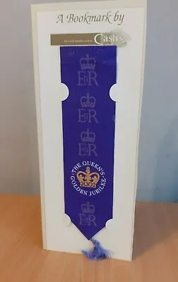 £4.95 • Buy Cash's Queen's Golden Jubilee Woven Bookmark 2002