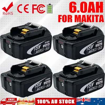 For Makita 18V LXT Li-ion Battery 18 Volt 6.0Ah BL1830 BL1840B BL1850B BL1860B • $29.99
