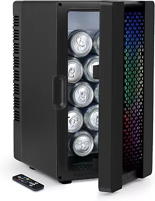 Game Mini Fridge Small Refrigerator Compact Small 10 L/10 Can Cooler Portable  • $79.98