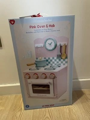 £35 • Buy Le Toy Van Pink Oven & Hob Toy