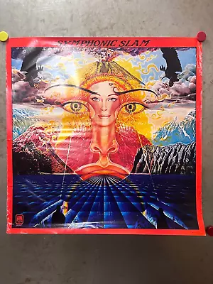 SYMPHONIC SLAM VINTAGE PROMO POSTER 1976 A&M Records PROGRESSIVE MATI KLARWEIN • $34.99