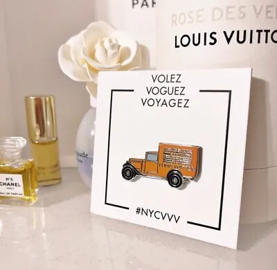 ⚡RARE⚡ LOUIS VUITTON X VVV Exhibition LV Truck Louis Vuitton Pin *BRAND NEW* LE • $150