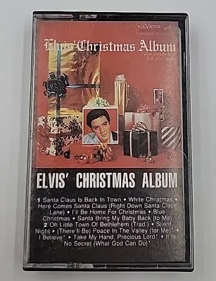 Elvis Presley: Elvis' Christmas Album - RCA Records (Cassette Tape 1957) VG  • $7.99