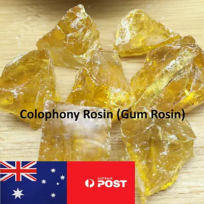 Pine Rosin Resin Gum  Pure Colophony BEEWAX WRAP Flux Anti-Slip Agent 100g-4.5KG • $9.99