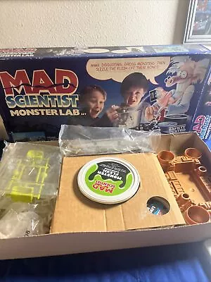 1986 Vintage Mattel MAD SCIENTIST Monster Lab PLAYSET • $60