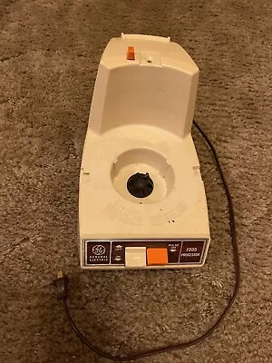 Vintage GE General Electric D3FP1 Food Processor Base Motor Replacement ONLY • $24.99