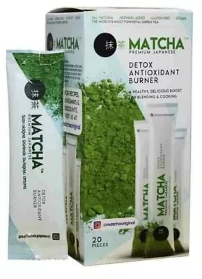 Original Matcha Premium Japanese Detox Antioxidant Burner  10g (20 Sachets) • £12.99