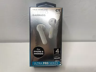 CT Tek True Wireless Stereo Earbuds Ultra Pro Series • $20.39