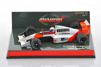 1989 F1 McLAREN MP 4/5 #2 A.Prost World Champion 1/43 MINICHAMPS 530894302 • $147.05