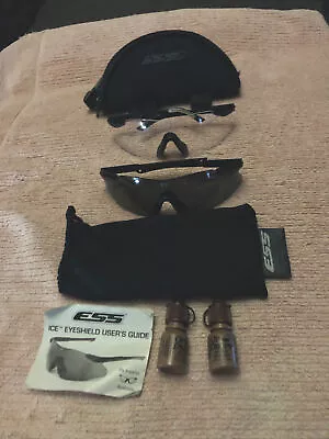 ESS EYEWEAR ICE (PSN030403) Military Issue  / Read Ad / Excellent Condition • $37.88