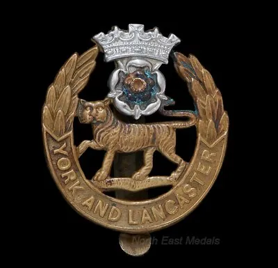 York And Lancaster Regiment Cap Badge • £11.99