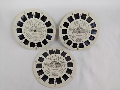 Viewmaster Slides Church Jesus Christ Latter Day Saints Mormon Temples History • $10.95