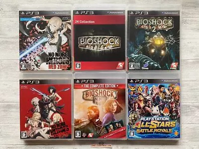 SONY PS3 No More Heroes & Bioshock & All Stars Battle Royale Set From Japan • $133.32