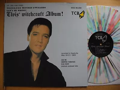 ELVIS PRESLEY Witchcraft Album LP 1988 Italy TCB EX • $49.90