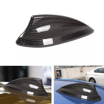 ABS Carbon Fiber Roof Shark Fin Antenna Aerial Cover For BMW F22 F30 F34 G30 G20 • $25.29