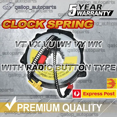 $109 • Buy Premium Vt Vx Vy Wh Wk Holden Hsv Gm Clock Spring Radio Controls 5 Year Warranty