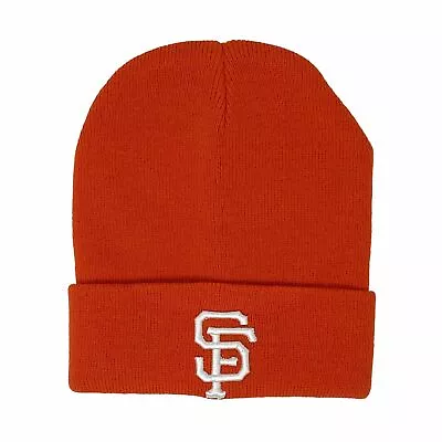 MLB Beanie San Francisco Giants White Logo Cuffed • $12.95