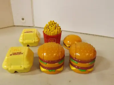 Vintage Lot Of 6 McDonalds Changeables Transformers Happy Meal Toys 80s • $20