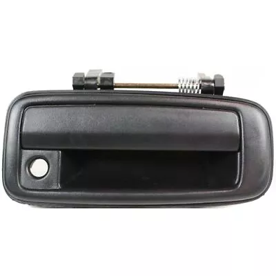 Exterior Door Handle For 88-92 Toyota Corolla Front Passenger Black Plastic • $19.55