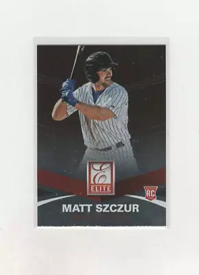 2015 Panini Elite Matt Szczur #24 Rookie RC Chicago Cubs • $0.99