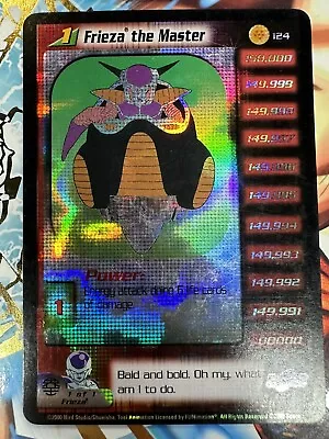 Dragon Ball Z #124 Frieza The Master UR Ultra Rare Card - Frieza Saga DBZ CCG • $200