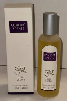 NEW Vintage Avon Comfort Scents Joyful Cherub Natural Cologne Spray 3.4 Oz • $15.40