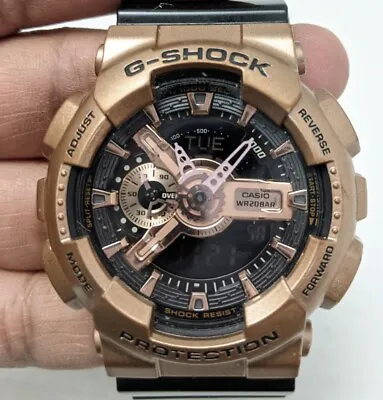 Casio G-Shock Men's Watch Black Resin GA 110 5146 • $65.10