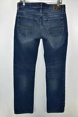 Express Rocco Slim Fit Straight Leg Jeans Mens Size 30x32 Blue Meas. 31x31.5 • $8.92