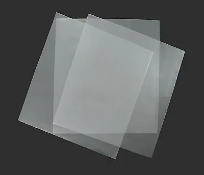 Premium 7  Record Sleeves Heavyweight 450gsm Clear Poly Vinyl Singles 45rpm • £8.95