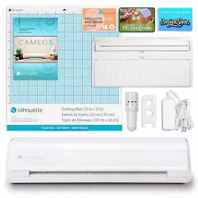 Silhouette White Cameo 5 - 12  Electronic Vinyl Cutting Machine • $329.99