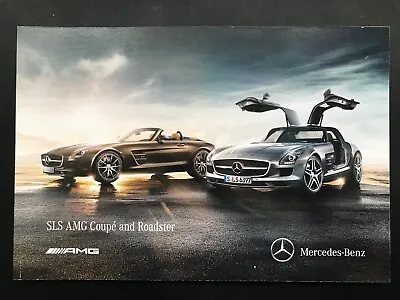 Apr 2011 Mercedes Benz SLS AMG Coupe Roadster Gull Wing AMG Sales Brochure • $54.76