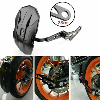 Universal Motorcycle Rear Fender Mudguards Fits Honda Yamaha Suzuki BMW • $64.59