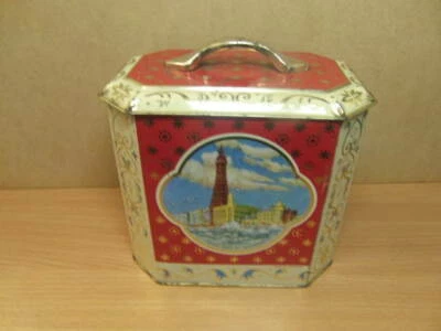 £9 • Buy Palace Rock Company Ltd – Blackpool Rock – Empty Tin C1950s-1960