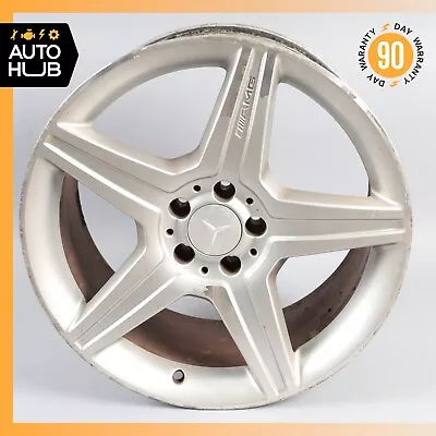 Mercedes W221 S550 CL550 AMG 9.5 X 19 19  Rear Wheel Rim Silver 2214016102 OEM • $294.65