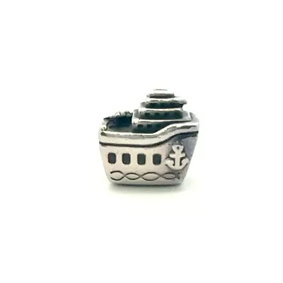 Authentic Pandora All Aboard Cruise Ship Sterling Silver Charm Bead! 72 • £24.12